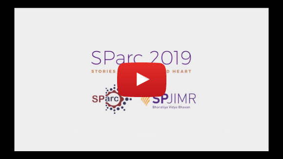 Aaboo Varghese  SParc 2019  SPJIMR, Mumbai 2019