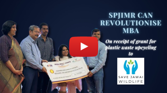 Plastic Waste Upcycling to Save Jawai Wildlife is awarded Social impact grants 2024-25 of Rs 14 lacs